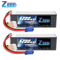 2units zeee 22 2v 100c 5200mah 6s lipo battery with ec5 connector rc battery for rc car truck airplane helicopter boat