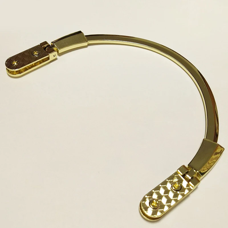Gold Semicircle Metal bag Handles Purse Frame To Make Bag Replacement DIY Crafts Accessories Hardware Parts | Багаж и сумки