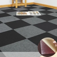 mordern style carpet 30x30cm stitching color living room coffee table carpet self adhesive ground mat decor office rug nonslip