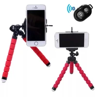 New Mini Flexible Sponge Octopus Tripod for iPhone Samsung Xiaomi Huawei Mobile Phone Smartphone Tripod for Gopro Camera