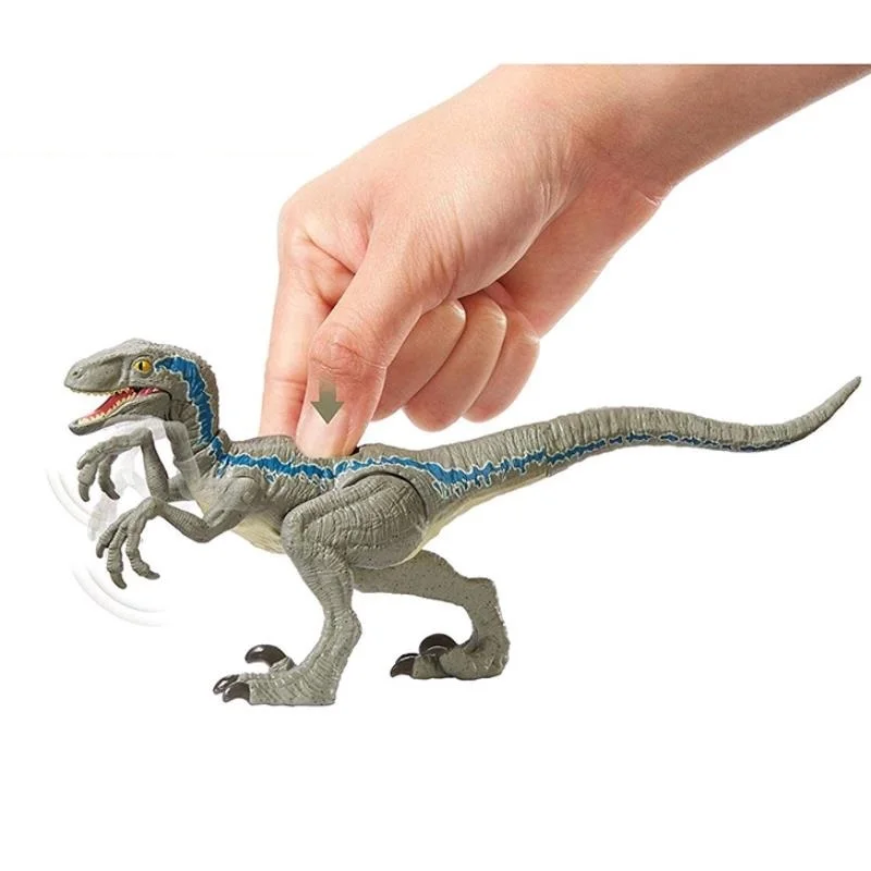 

Velociraptor Blue Dinosaurs Toy Classic Toys for Boy Animal Model Movable Jaw Without Retail Box