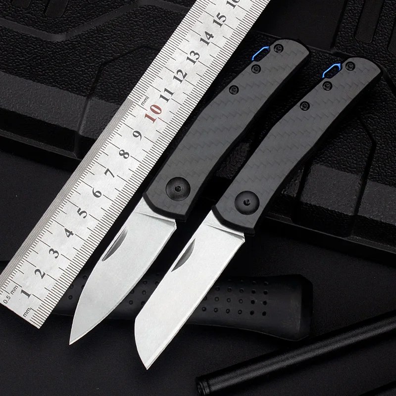 Складной нож ZT 0230 карманный складной из углеродного волокна с ручкой Mark 20CV для