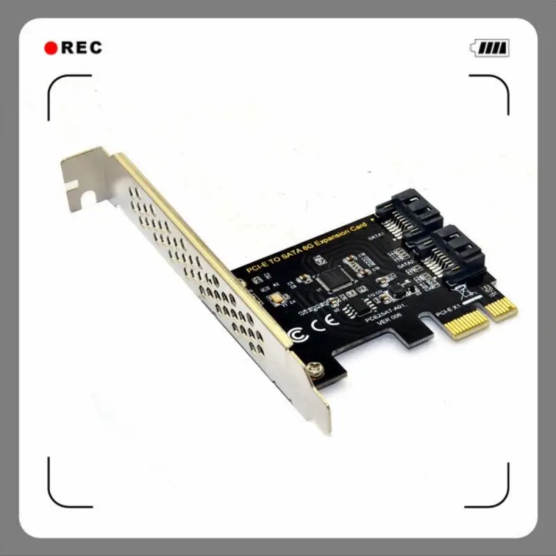 2021 Новый адаптер SATA PCI E 3 0 к Express X4 Расширенная карта SATA3.0 контроллер|Компьютерные