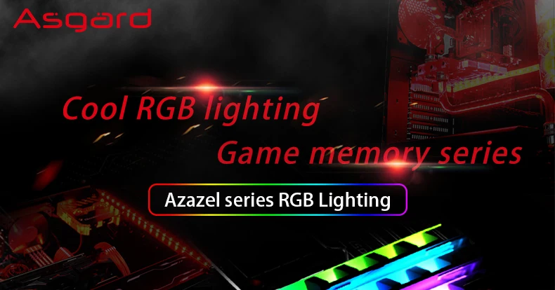Asgard AZAZEL серия RGB ram 8 ГБ 2X8 Гб 16 Гб DDR4 3200 МГц 1,35 в ram для настольных игр с высокой скоростью и высокой производительностью