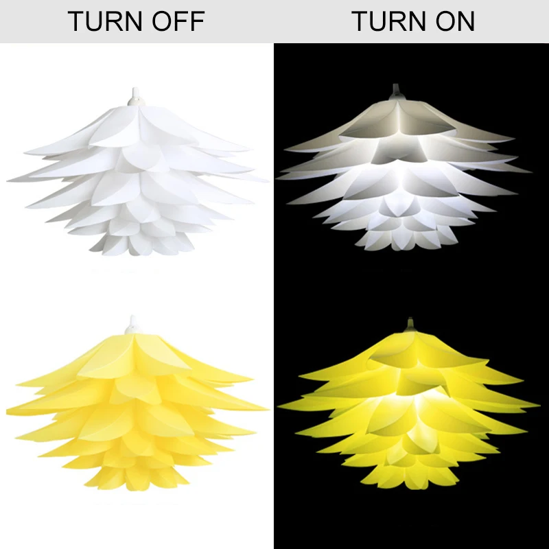 Лотос Led подвесные светильники современный DIY подвесной светильник