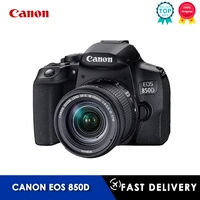 canon camera eos 850d dslr digital compact camera fotografica profesional with ef s 18 55mm f4 f5 6 is stm lens
