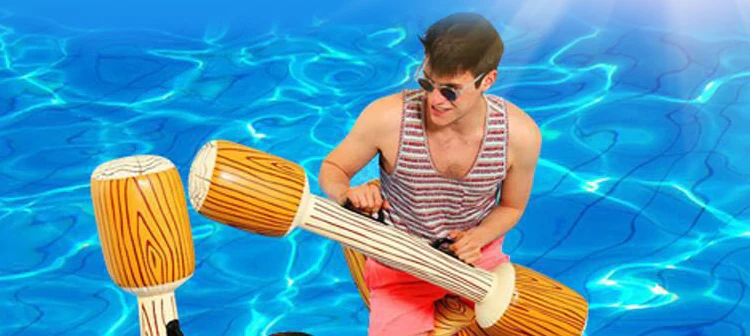 4 шт. поплавок для бассейна игрушка игры в воду плавающий круг надувная взрослых