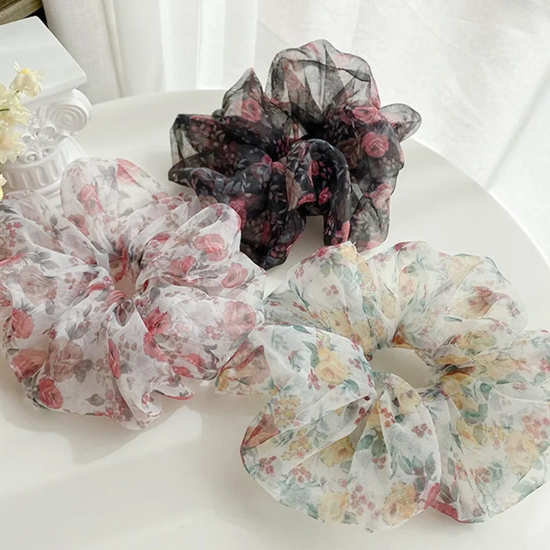 Рисунок 4 - модные резинки для волос из органзы