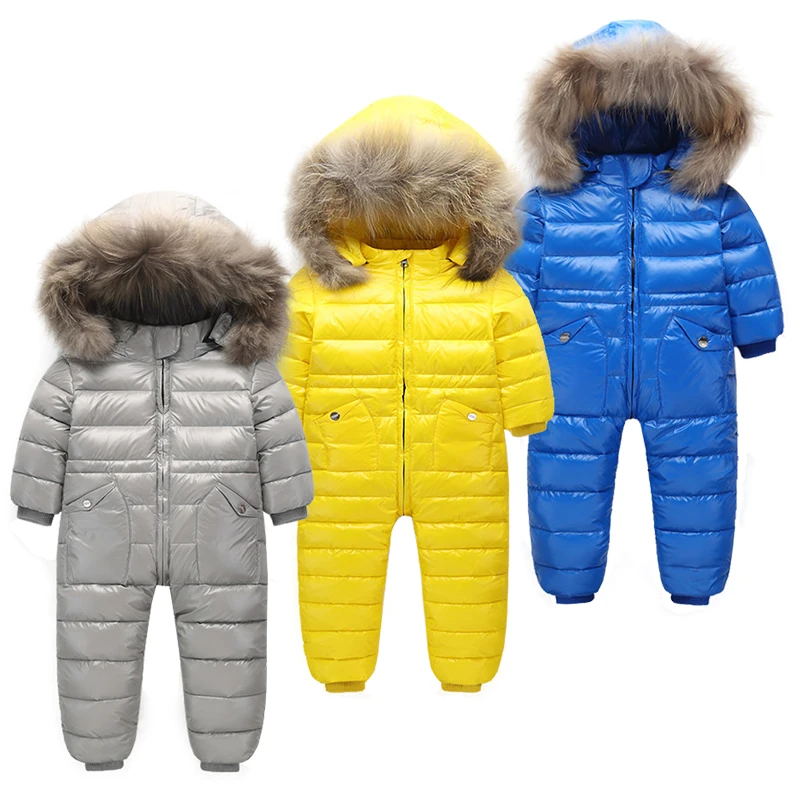 Детский комбинезон с длинным рукавом на зиму 80%|Ромперы| |