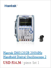 Hantek DSO1202B 200 МГц Ручной цифровой осциллограф 2 канала 1GSa/s Osciloscopio с 6000 мультиметром