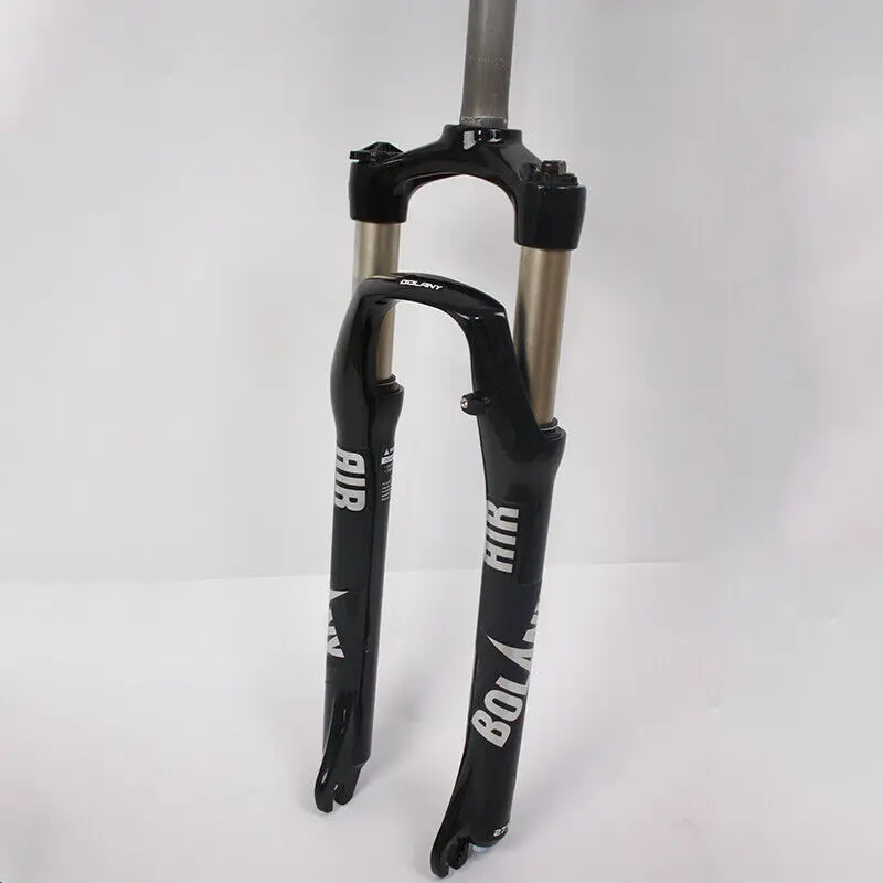 BOLANY 26 &quot27 5" 29 &quotMTB Велосипедная вилка 100 мм для путешествий настраиваемая QR