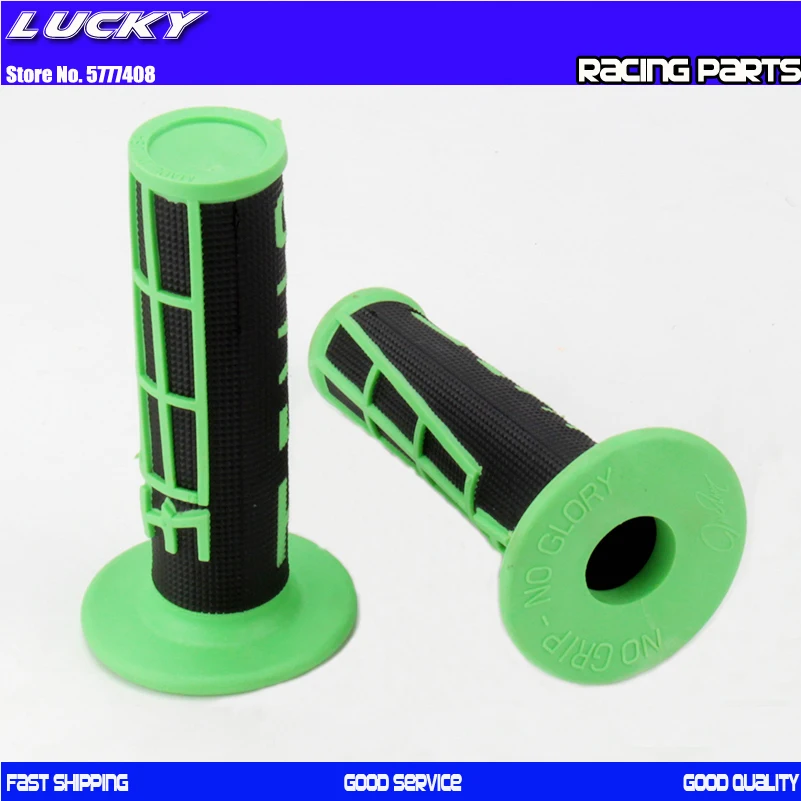 Motorcycle Hand Grips Handle MX Grip EMIG FOR To KLX CRF Dirt Pit Bike Rubber Handlebar Twist For GEL GP | Автомобили и мотоциклы