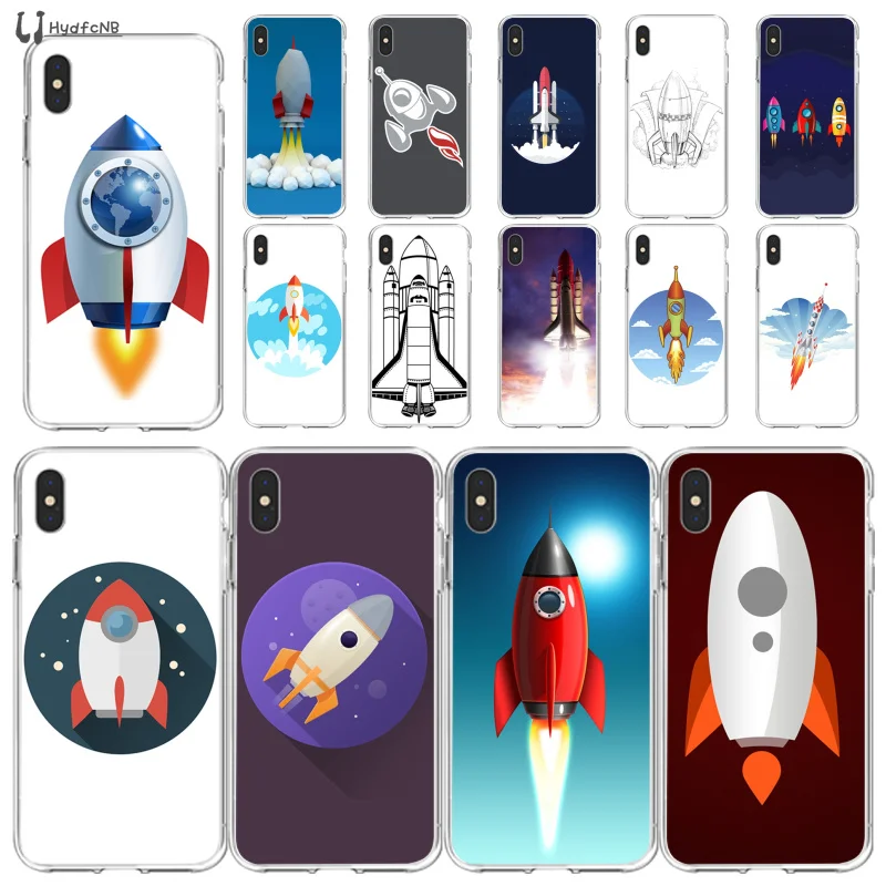 LJHYDFCNB космический корабль ракета Летающий высококачественный силиконовый чехол