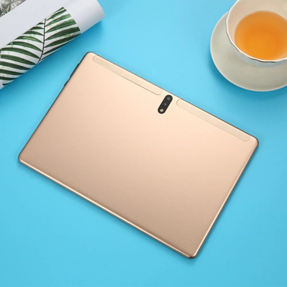 

10.1inch Android Tablet 3GB+32GB/Octa-core Processor/ IPS HD Display/ 2.5D Curved Screen/ Android 9.0 OS/ WIFI&BT Golden