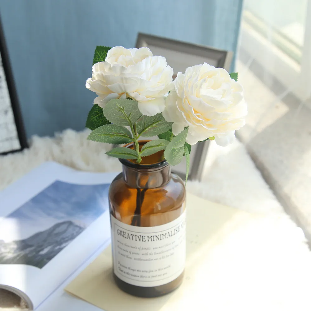 Искусственные Поддельные фантомные розы Western Rose 2020 Свадебный букет невесты