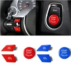 Авто Рулевое колесо M1 M2 кнопка режима с кнопкой включения двигателя для BMW 123456 серии X5 X6 F15 F16 M спортивные автомобили C45