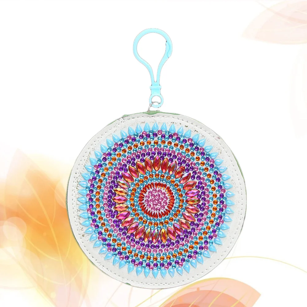 Цветок мандалы алмазная живопись подвеска декор ручной работы подвесное
