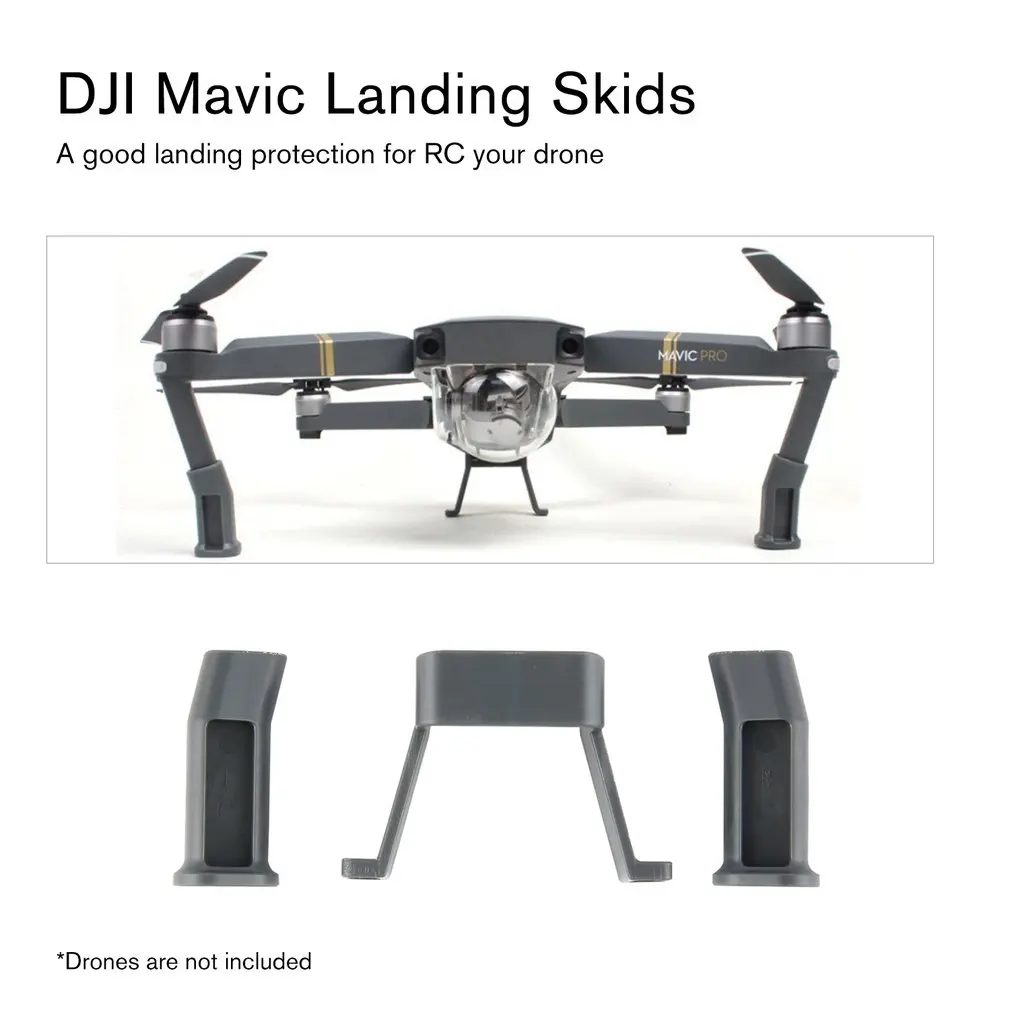 2 шт. штатив для квадрокоптера DJI Mavic Pro/Platinum FPV|Посадочные шасси| |
