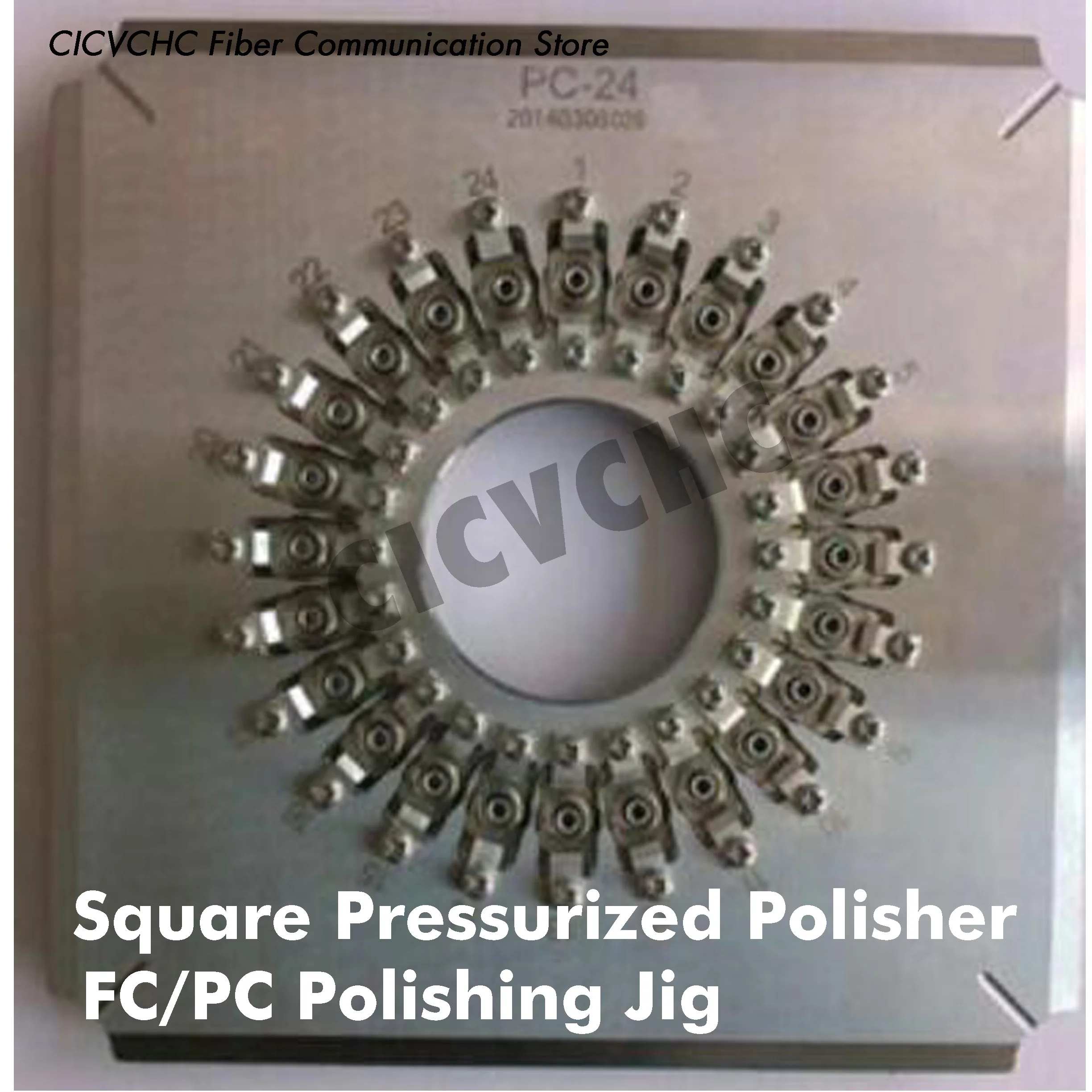 FC PC Polishing Jig with 24C for Square Pressure Polishing Machine