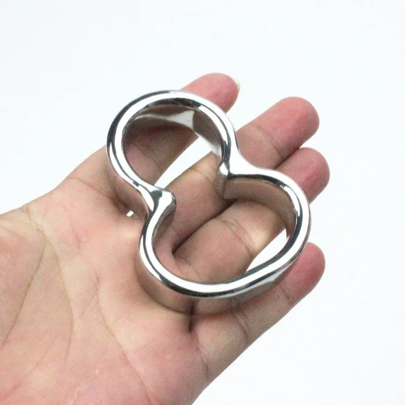 Кольцо для мошонки из нержавеющей стали кулон пениса 8 слов вогнутые Кольца