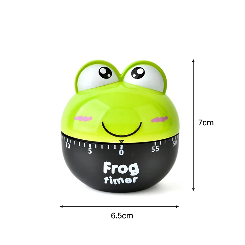 

Cartoon Animal Vegetable Shape 60 Minute Timer Easy Operate Kitchen Timer Cooking Baking Helper Kitchen Tools Home Decoration
