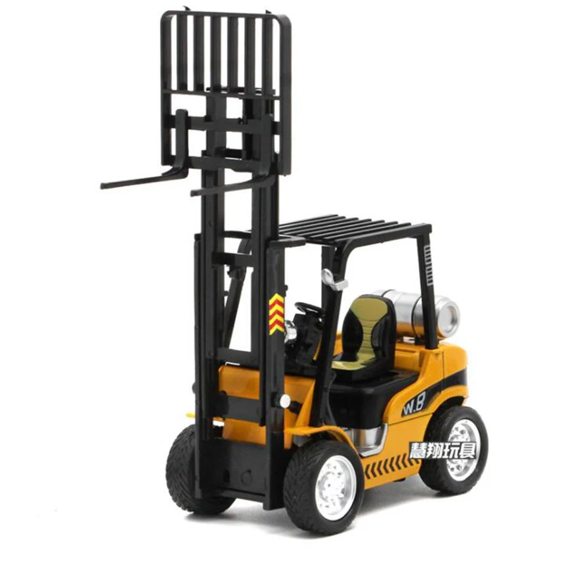 1/24 весы 14 5 см Fork Lift Truck инженерная конструкция литой Сплав модель игрушки W поддон