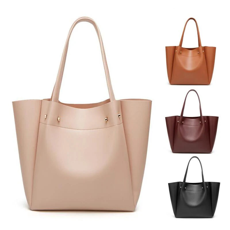 

2021 New women's shoulder bags fashion PU leather Handbags big capacity crossbody for women Europe Tote bags women's bags
