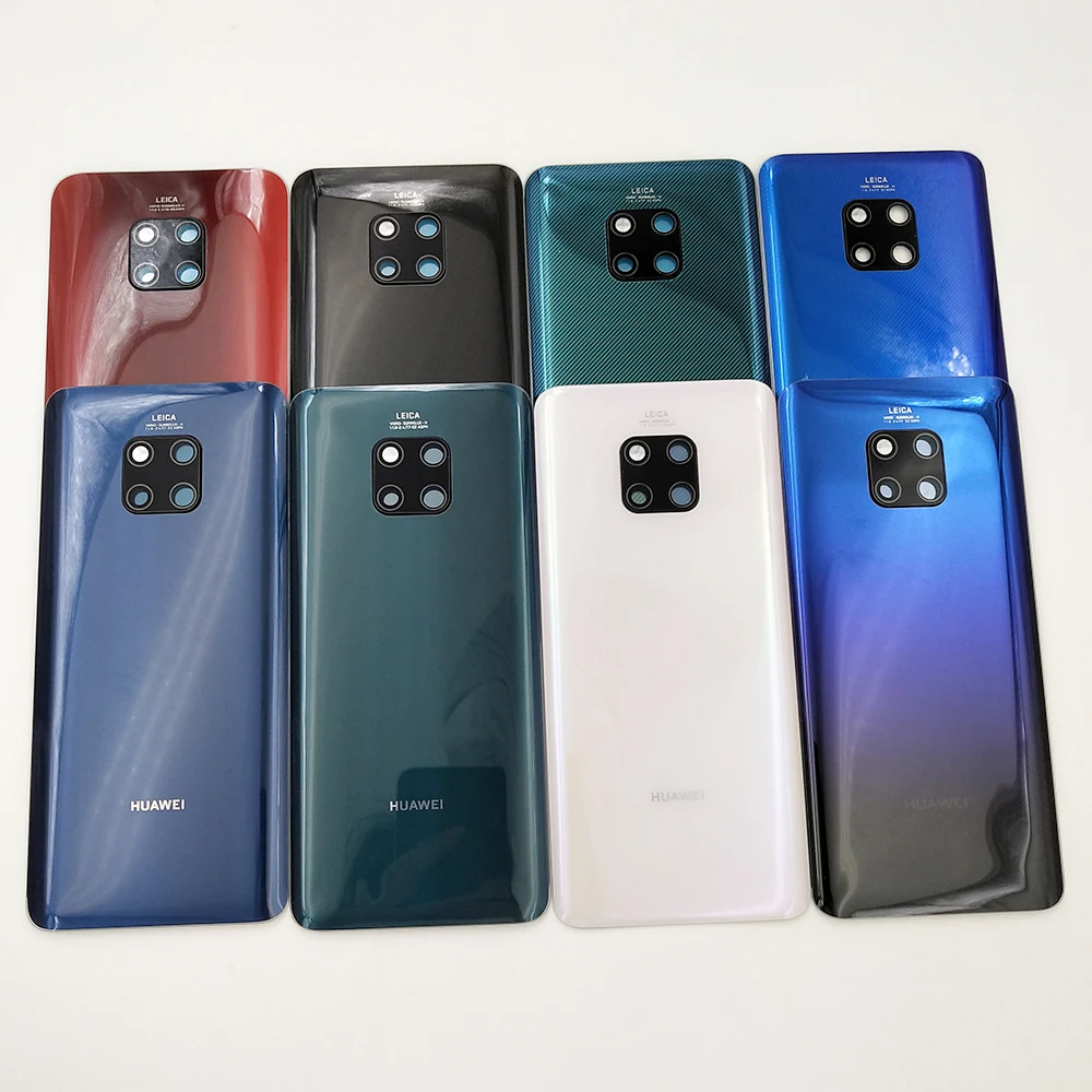 Оригинальный стеклянный корпус Huawei Mate 20 Pro задняя крышка батарейный отсек для Mate20