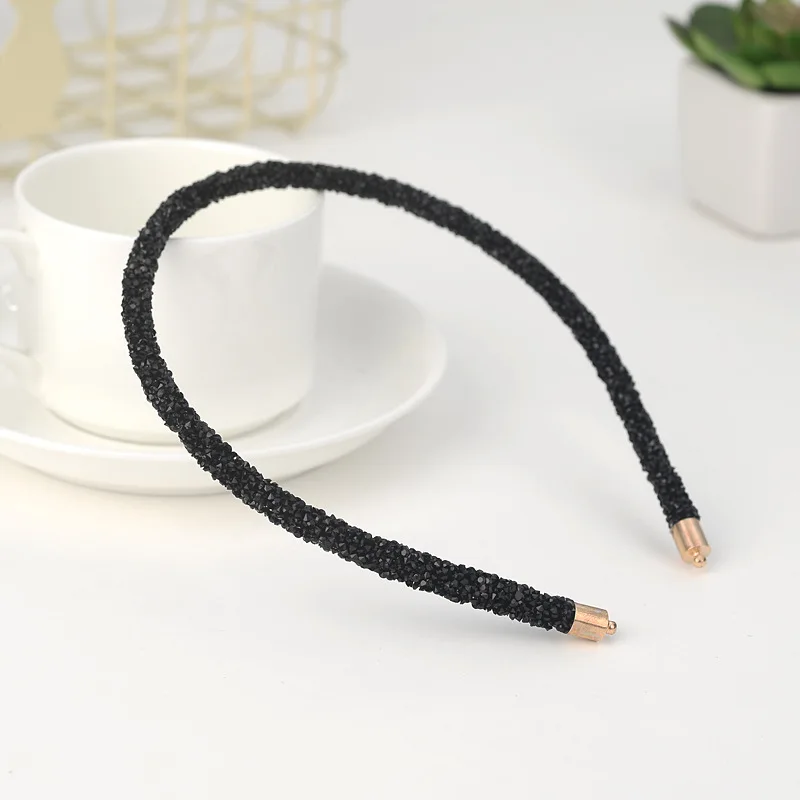 Обруч мягкий для волос с бусинами| |