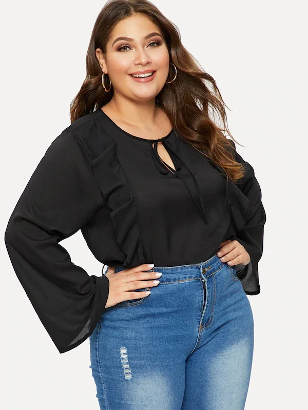 Большие размеры 6XL женская блузка XXXXL горячая Распродажа 2019 летняя новая