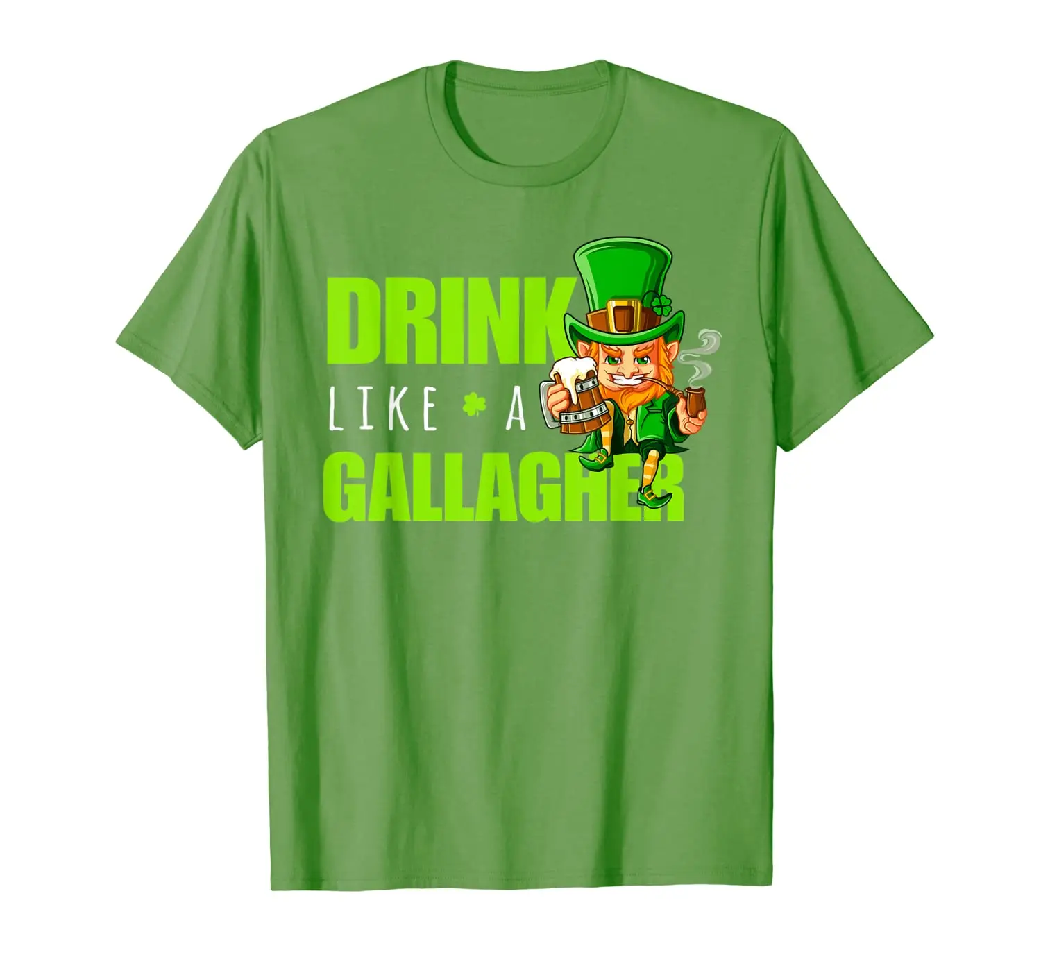 

Drink Like A Gallagher Men | Funny St Patricks Day Tee T-Shirt