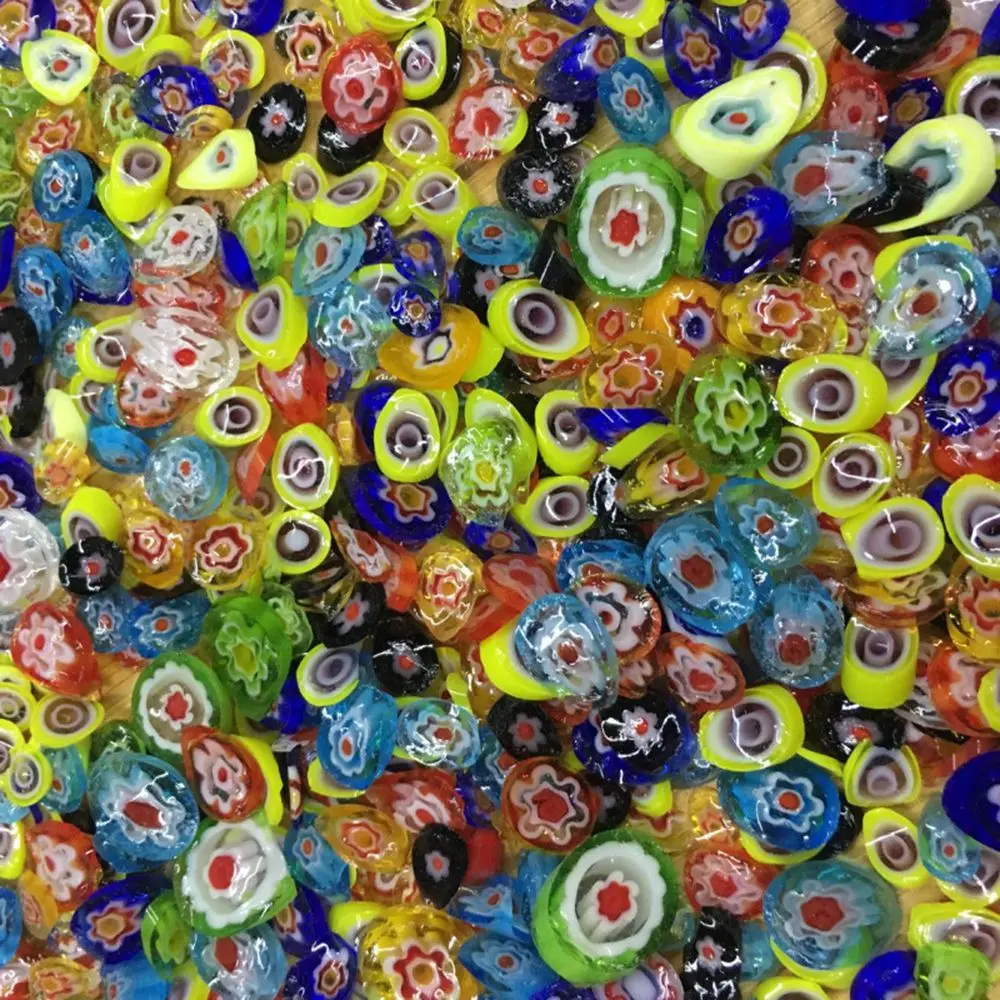 20 г Прозрачная Круглая Мозаика с зеркальным стеклом DIY ручной работы аксессуары