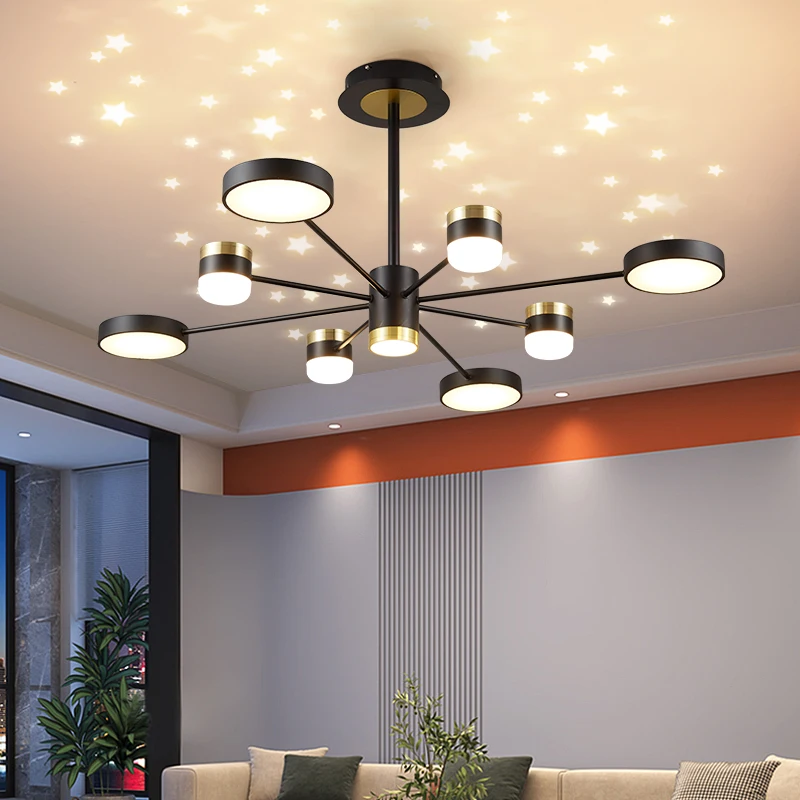 Indoor Chandelier Lamps For Children Room Living Study Bathroom Simple Home Decoration Modern LED | Лампы и освещение