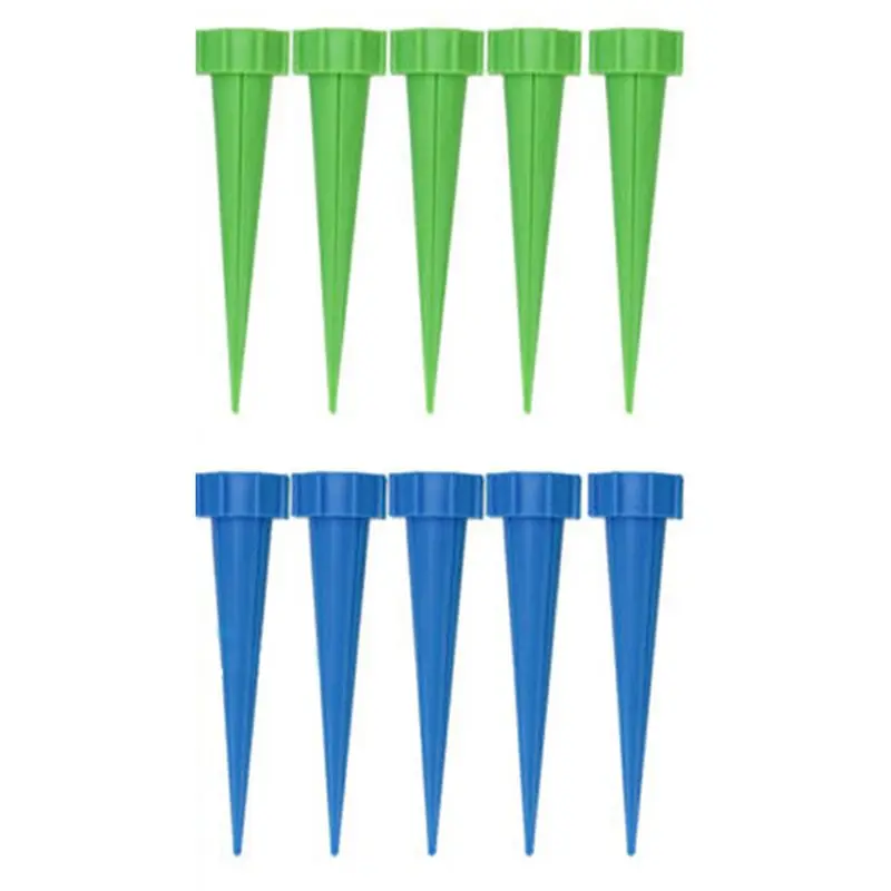 10 шт автоматический садовый конус Полив Спайк растения Цветок водоросли бутылки