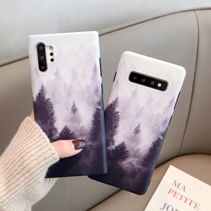 YHBBCASES Ретро градиентный чехол для телефона с рисунком &quotКартина маслом&quot Чехлы