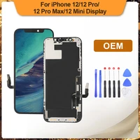 lcd screen for iphone 12 12 pro 12promax 12mini lcd screen oled quality digitizer assembly oem display replacement no dead pixel