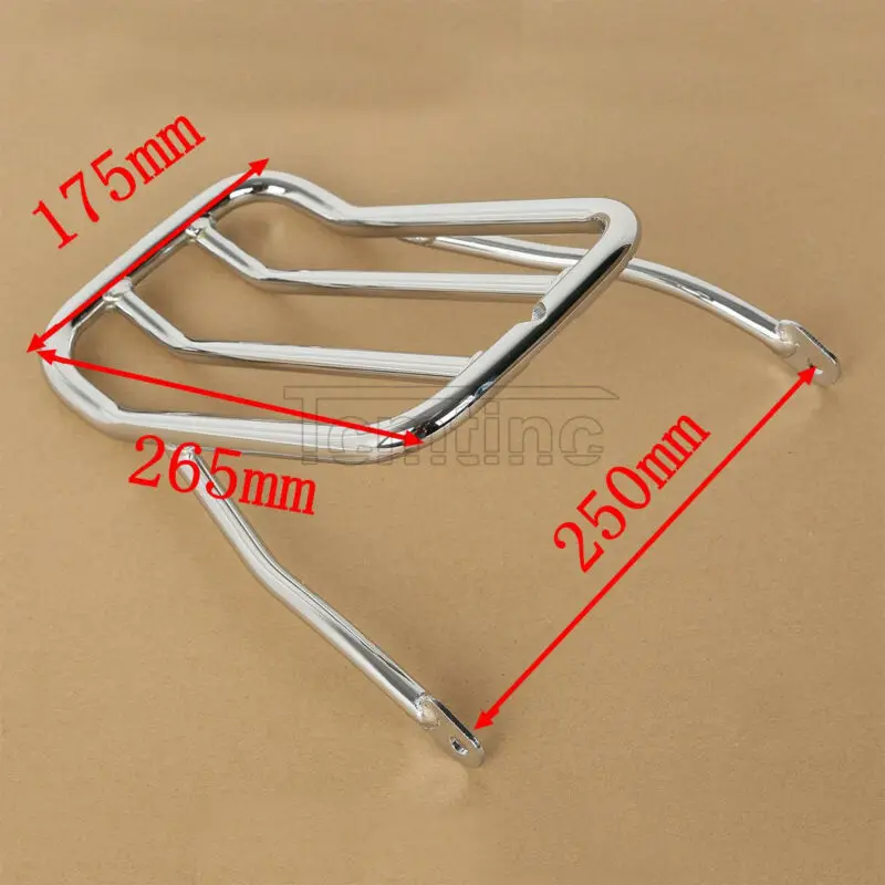 Мотоциклетные нарезанный багажник на заднее крыло для Harley Sportster 1200 железо 883 XL883N