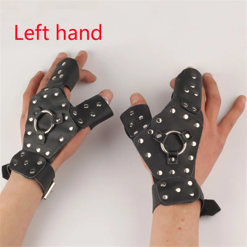 Лук и стрела Рогатка Рыболовная катушка для стрельбы из лука защитные ручные