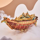 3D металлические Пазлы SHEN LOU, наборы моделей для самостоятельной сборки, лазерная резка, пазлы, игрушки для детей