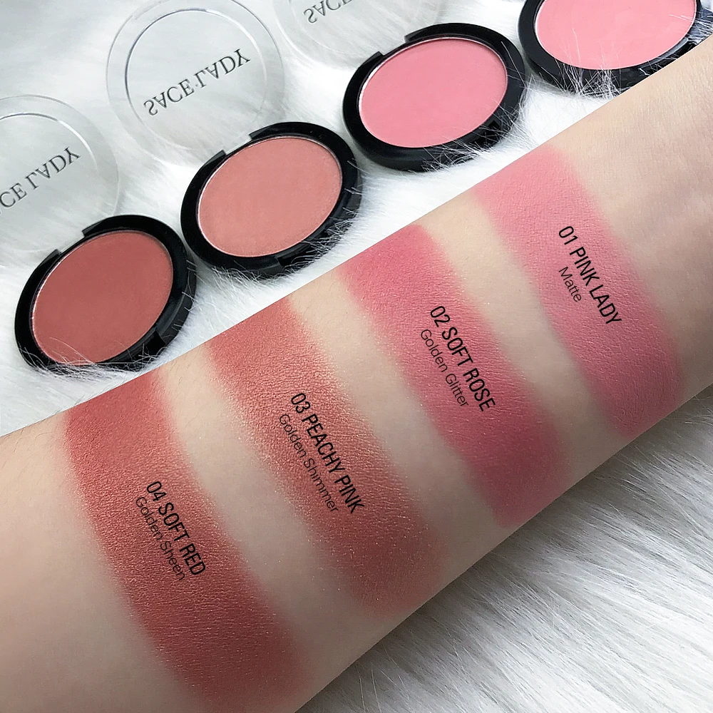 SACE LADY Румяна для лица макияж Длительное Действие пигментированные румяна