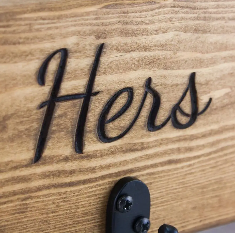 Деревянный держатель для ключей вешалка пальто одежды собаки с подвеской