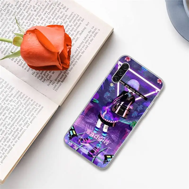 

Aesthetics Vaporwave Glitch Anime Phone Cases For Samsung A S M Note 9 10 20 fe 21 71 30 ultra plus 5g 11 31 51 s