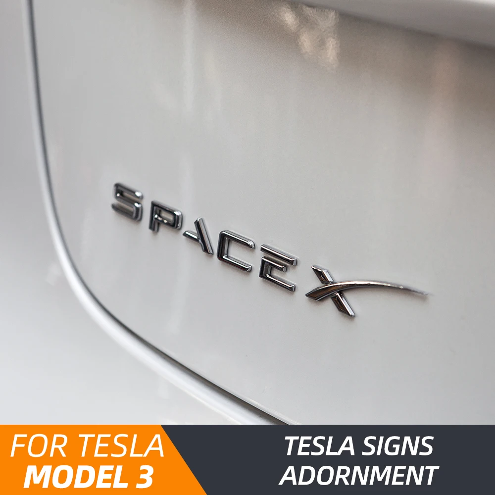 Model3 автомобильный хвостовый ярлык с буквами для Tesla модель 3 Аксессуары Хвостовая
