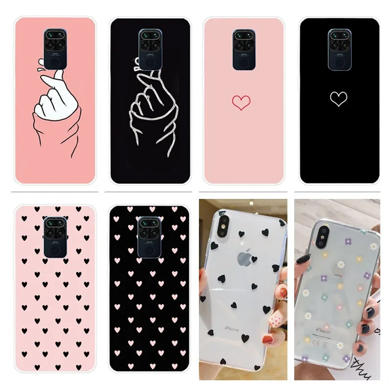 

Чехол для телефона Xiaomi Redmi Note 8 9 Pro Max, мягкий силиконовый чехол из ТПУ для Redmi 8 Note 9S 9A 8A, чехол, Fundas Para