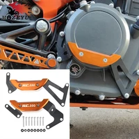 cnc motorcycle aluminum accessories engine guard coverprotector crap flap for rc390 rc 390 2017 2020 2019 2018 rc 250