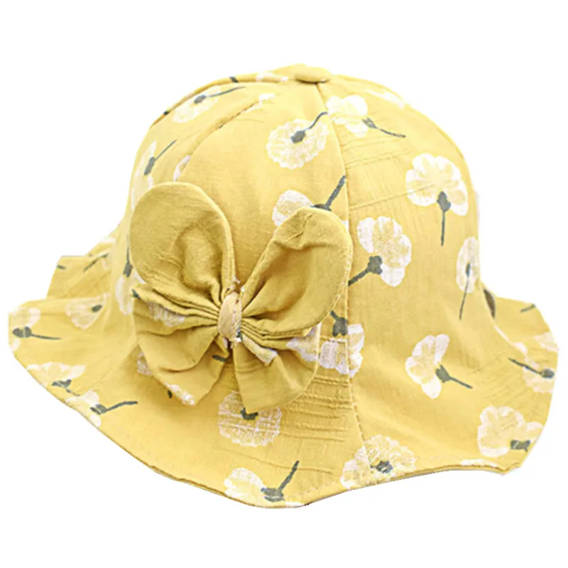 Шапка-Панама с бантом для маленьких девочек и детей | Аксессуары одежды