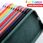 Жидкий силиконовый чехол для Huawei Honor 10 20 30 Mate 20 P20 P30 Lite Pro 9A 9X 10i 20S 30S Y7A Y9S