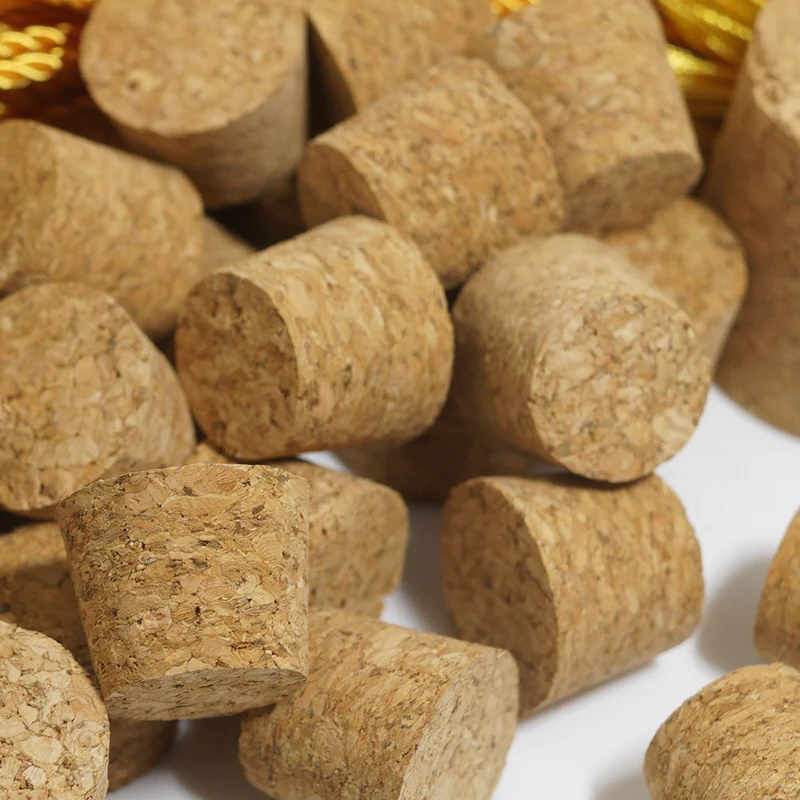 100 шт. мини деревянная пробка пробирка для эфирного масла пудинг маленькая