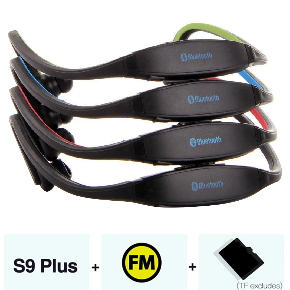 

Спортивная гарнитура 9D, Беспроводные спортивные водонепроницаемые Bluetooth стерео беспроводные наушники с микрофоном для спортивной работы