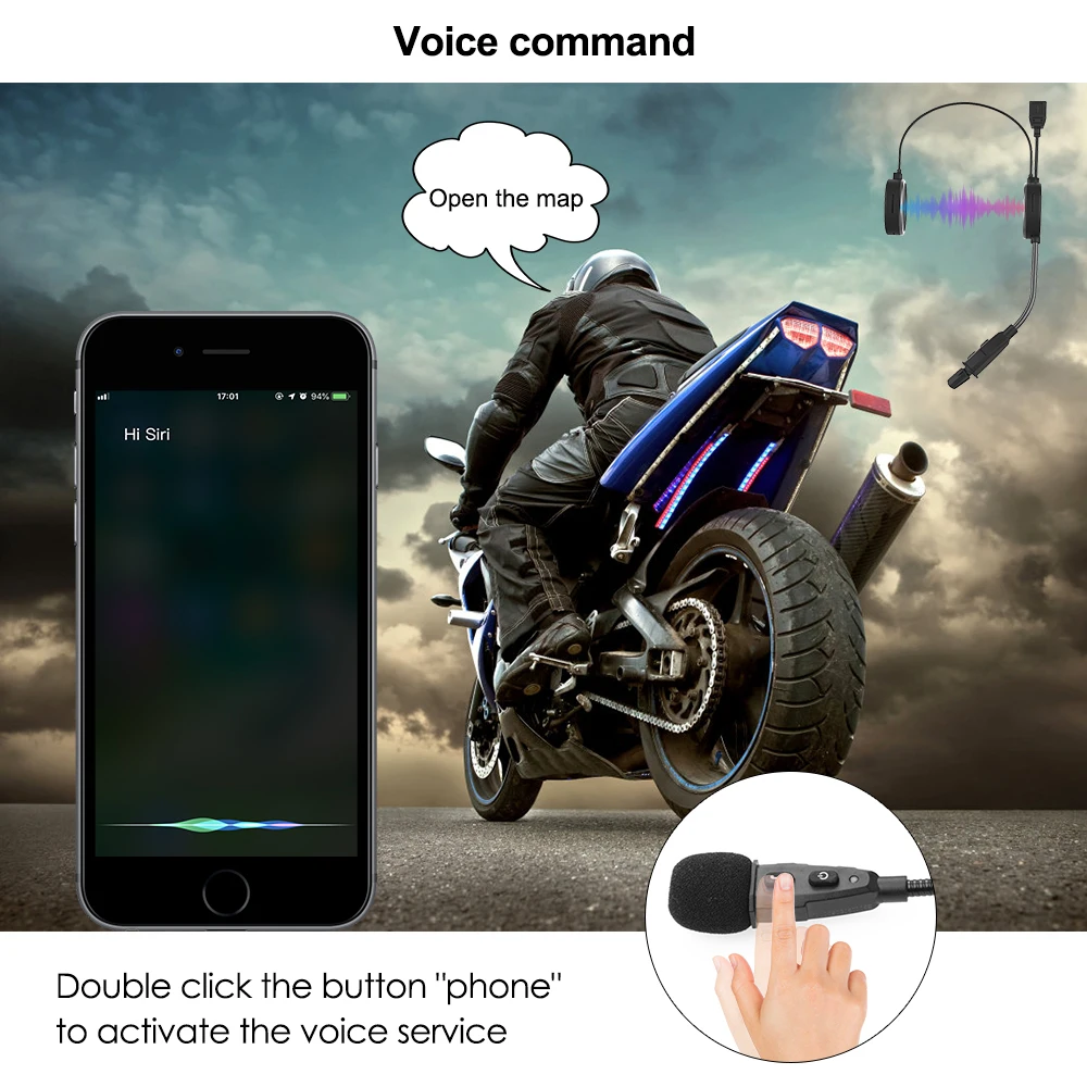 Интерком КАСКО Inalambricos Bluetooth КАСКО мото E300 для 6 гонщиков 8H время разговора BT беспроводной интеркомуникадор интерфон MP3
